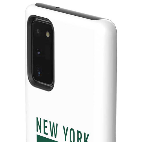 NFL New York Jets White Performance Series Galaxy Note20 5G Pro Case