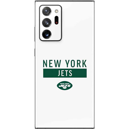 NFL New York Jets White Performance Series Galaxy Note20 Ultra 5G Skin