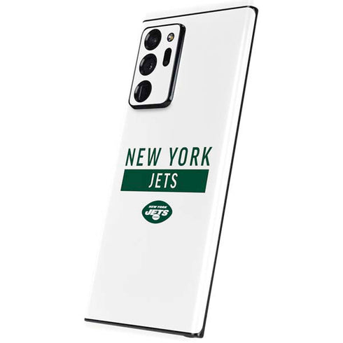 NFL New York Jets White Performance Series Galaxy Note20 Ultra 5G Skin