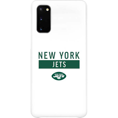 NFL New York Jets White Performance Series Galaxy S20 Lite Case