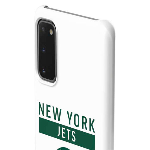 NFL New York Jets White Performance Series Galaxy S20 Lite Case