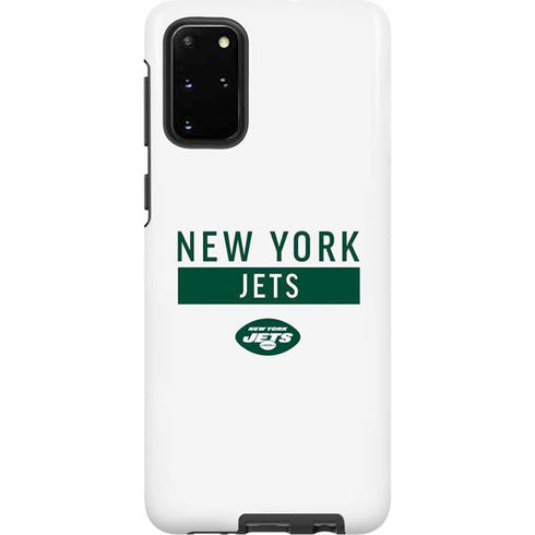 NFL New York Jets White Performance Series Galaxy S20 Plus Pro Case