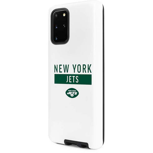 NFL New York Jets White Performance Series Galaxy S20 Plus Pro Case