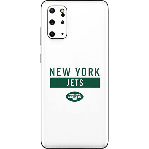 NFL New York Jets White Performance Series Galaxy S20 Plus Skin