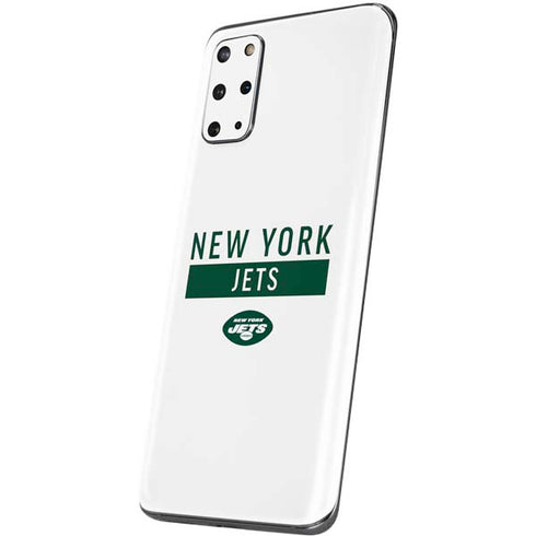 NFL New York Jets White Performance Series Galaxy S20 Plus Skin
