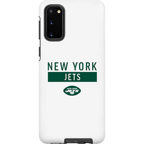 NFL New York Jets White Performance Series Galaxy S20 Pro Case