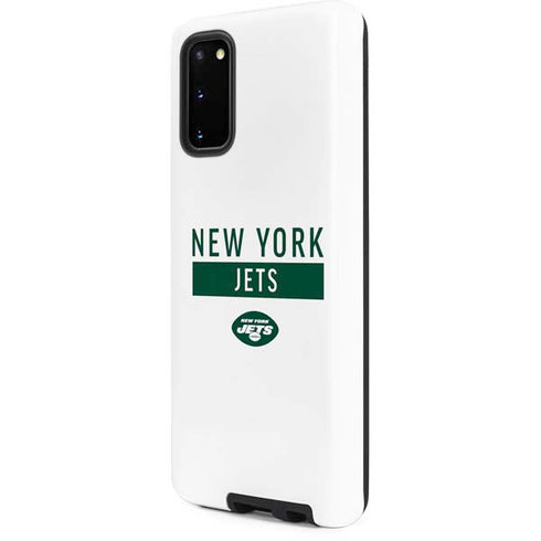 NFL New York Jets White Performance Series Galaxy S20 Pro Case