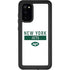 NFL New York Jets White Performance Series Galaxy S20 Waterproof Case