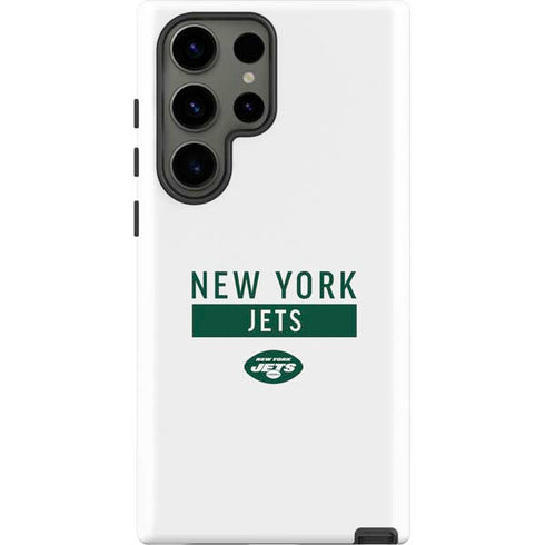 NFL New York Jets White Performance Series Galaxy S23 Ultra Pro Case