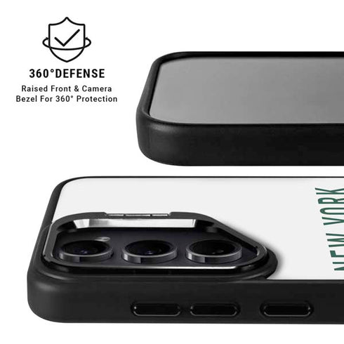 NFL New York Jets White Performance Series Galaxy S24 FE Kickstand Case