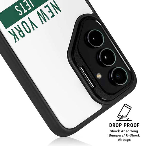 NFL New York Jets White Performance Series Galaxy S24 FE Kickstand Case