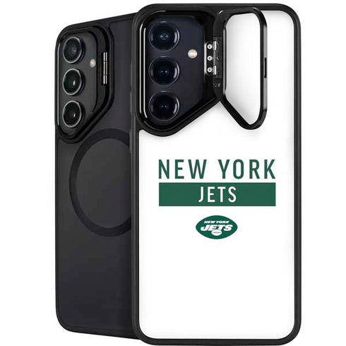 NFL New York Jets White Performance Series Galaxy S25 Kickstand Case