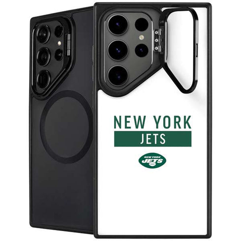 NFL New York Jets White Performance Series Galaxy S25 Ultra Kickstand Case