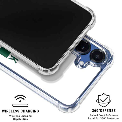 NFL New York Jets White Performance Series Galaxy S25 Clear Case