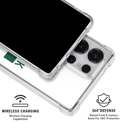 NFL New York Jets White Performance Series Galaxy S25 Ultra Clear Case