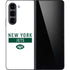 NFL New York Jets White Performance Series Galaxy Z Fold5 5G Skin