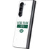 NFL New York Jets White Performance Series Galaxy Z Fold5 5G Skin
