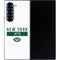 NFL New York Jets White Performance Series Galaxy Z Fold6 Skin