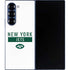 NFL New York Jets White Performance Series Galaxy Z Fold6 Skin
