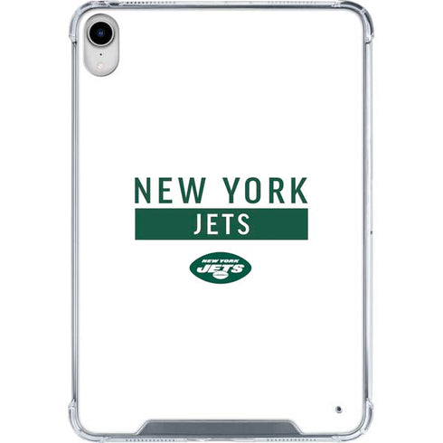 NFL New York Jets White Performance Series iPad 11th Gen (2025) Clear Case