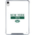 NFL New York Jets White Performance Series iPad 11th Gen (2025) Clear Case