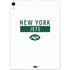 NFL New York Jets White Performance Series Apple iPad Air Skin