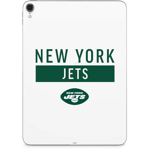 NFL New York Jets White Performance Series Apple iPad Pro Skin