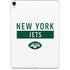 NFL New York Jets White Performance Series Apple iPad Pro Skin