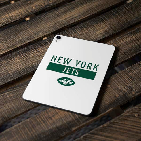 NFL New York Jets White Performance Series Apple iPad Pro Skin
