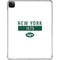 NFL New York Jets White Performance Series iPad Pro 11in (2024) Clear Case