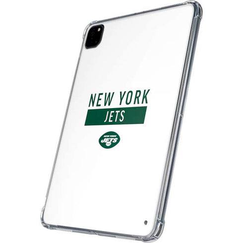 NFL New York Jets White Performance Series iPad Pro 11in (2024) Clear Case