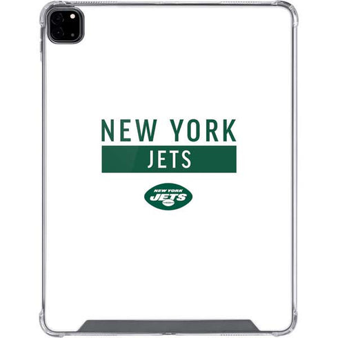 NFL New York Jets White Performance Series iPad Pro 12.9in (2020) Clear Case