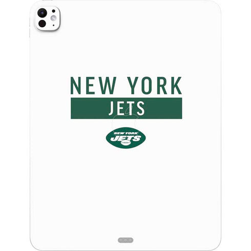 NFL New York Jets White Performance Series iPad Pro 13in M4 (2024) Skin