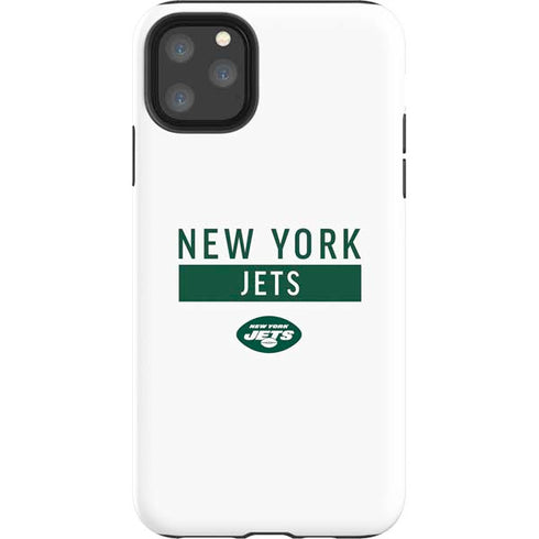 NFL New York Jets White Performance Series iPhone Cases