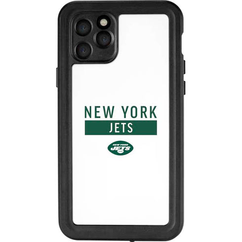 NFL New York Jets White Performance Series iPhone 11 Pro Waterproof Case