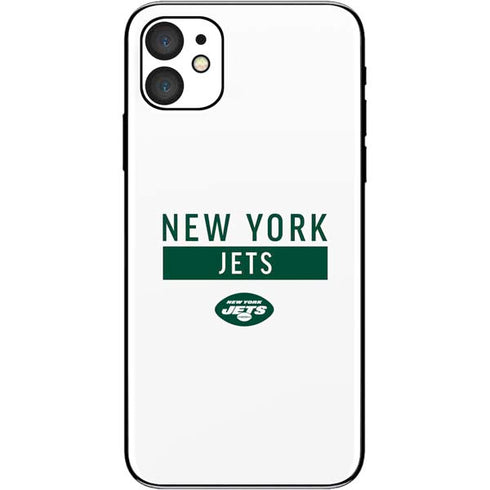 NFL New York Jets White Performance Series iPhone 11 Skin