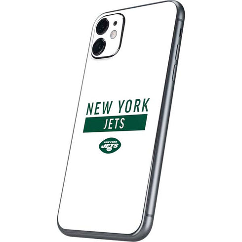 NFL New York Jets White Performance Series iPhone 11 Skin