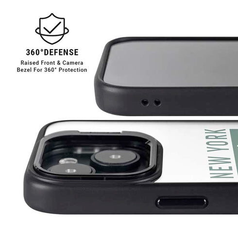NFL New York Jets White Performance Series iPhone 15 Kickstand Case