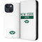 NFL New York Jets White Performance Series iPhone 15 Plus Folio Case