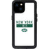 NFL New York Jets White Performance Series iPhone 15 Plus Waterproof Case