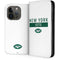 NFL New York Jets White Performance Series iPhone 15 Pro Folio Case