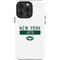 NFL New York Jets White Performance Series iPhone 15 Pro Impact Case