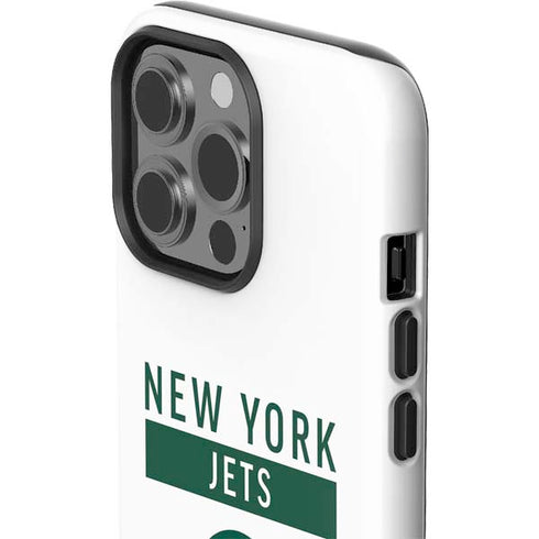 NFL New York Jets White Performance Series iPhone 15 Pro Impact Case