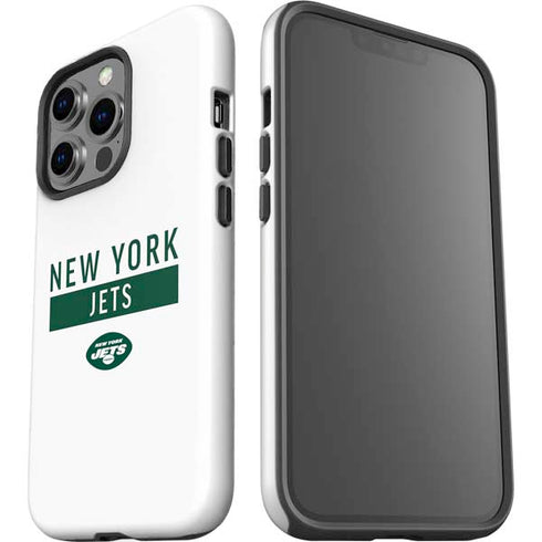 NFL New York Jets White Performance Series iPhone 15 Pro Impact Case