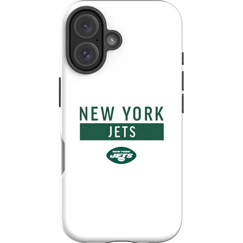 NFL New York Jets White Performance Series iPhone 16 Impact Case