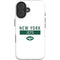 NFL New York Jets White Performance Series iPhone 16 Impact Case