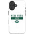 NFL New York Jets White Performance Series iPhone 16 Magsafe Impact Case