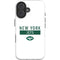 NFL New York Jets White Performance Series iPhone 16 Plus Impact Case