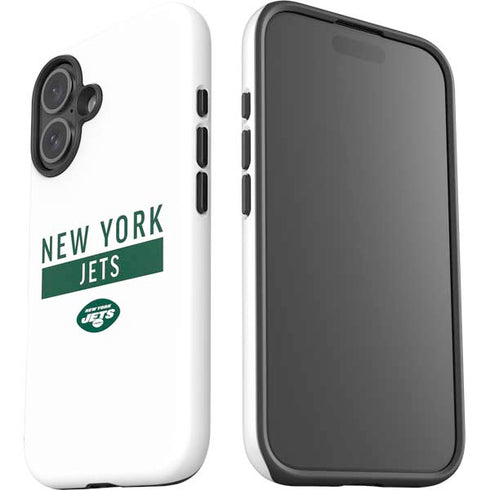 NFL New York Jets White Performance Series iPhone 16 Plus Impact Case