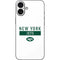 NFL New York Jets White Performance Series iPhone 16 Plus Skin